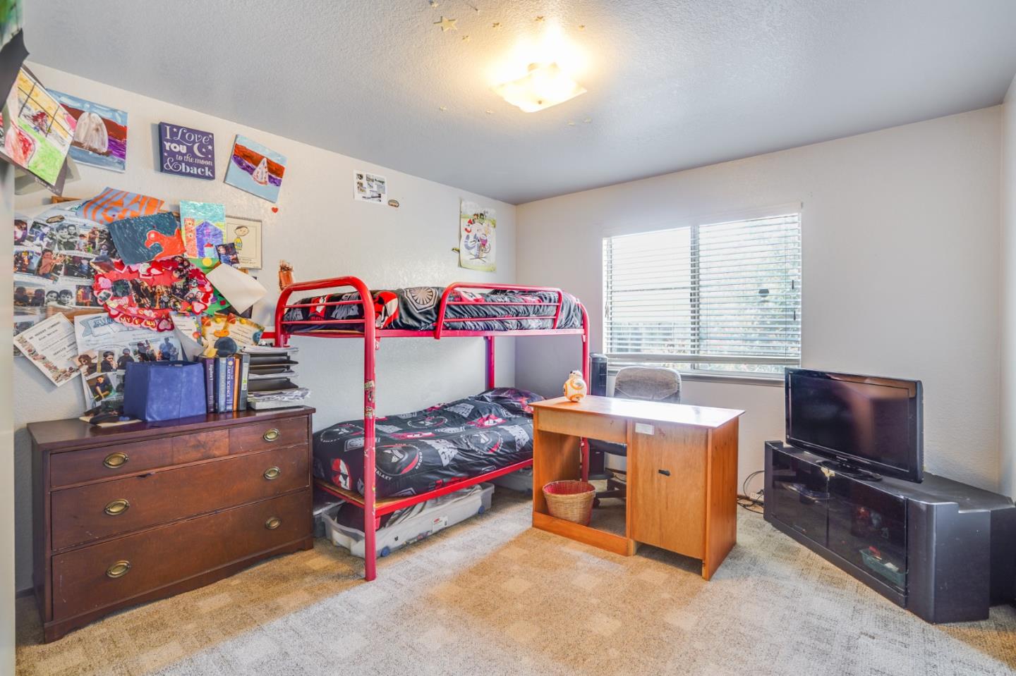 1630 Cross Way San Jose, CA 95125 - Photo 40 of 52 a bedroom with a bed and a desk