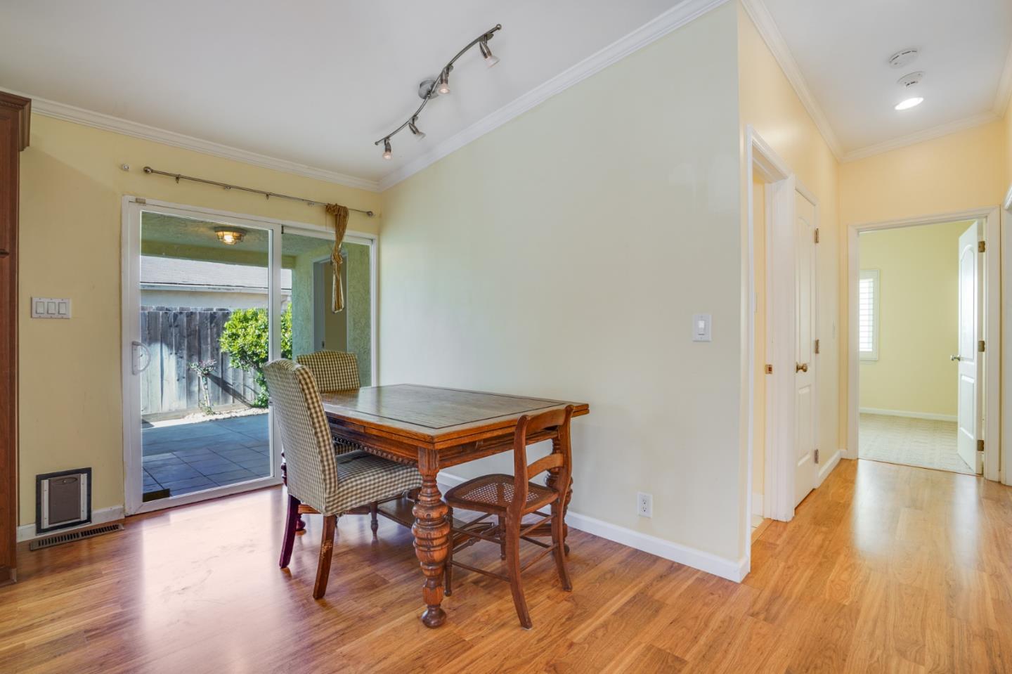 1630 Cross Way San Jose, CA 95125 - Photo 9 of 52 a view of a dining room with furniture and wooden floor