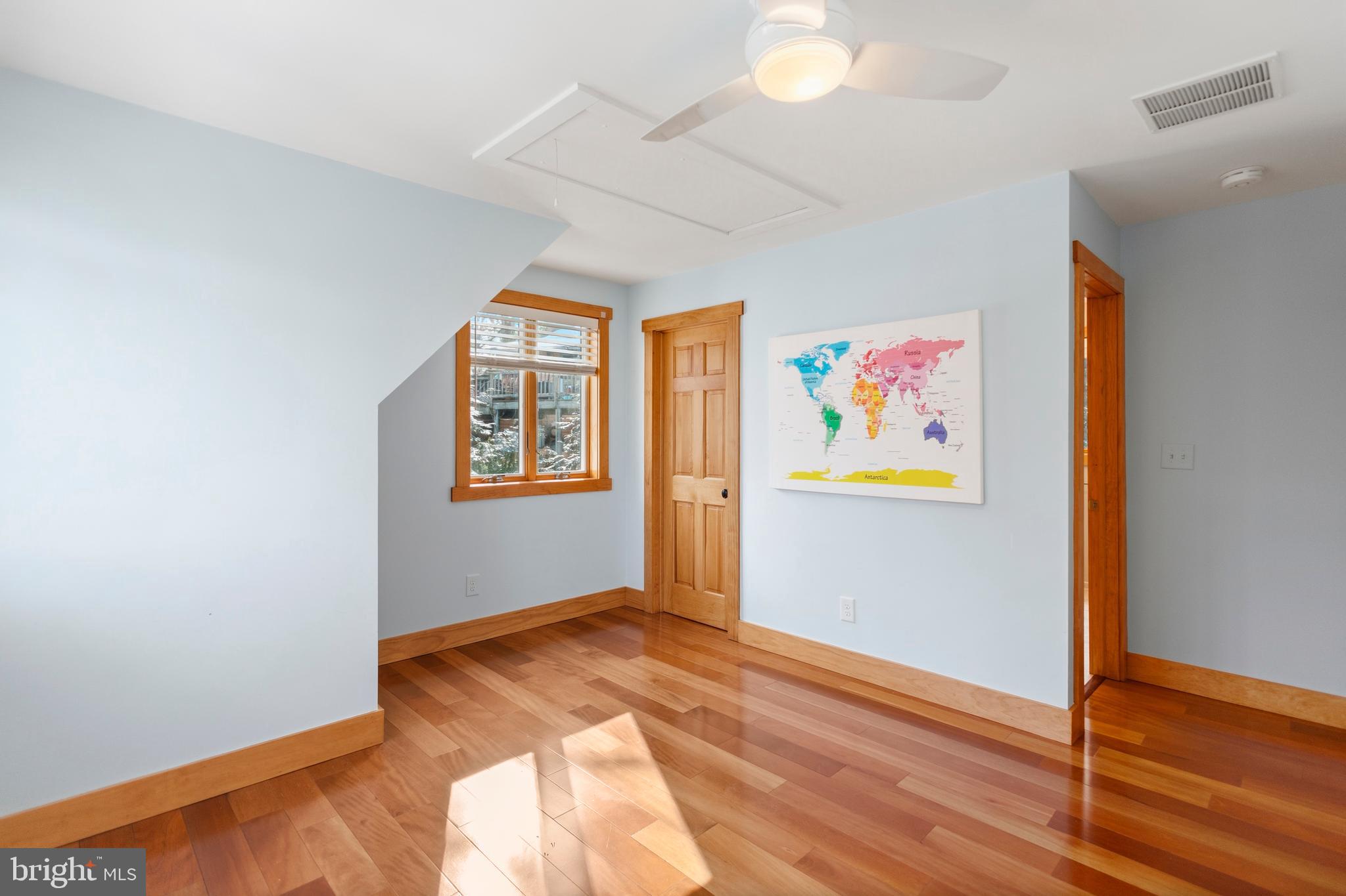 357 Overlook Trail Annapolis, MD 21401 - Photo 25 of 45 a view of an empty room with window and wooden floor