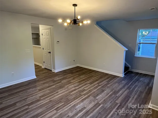 wooden floor in an empty room with wooden floor