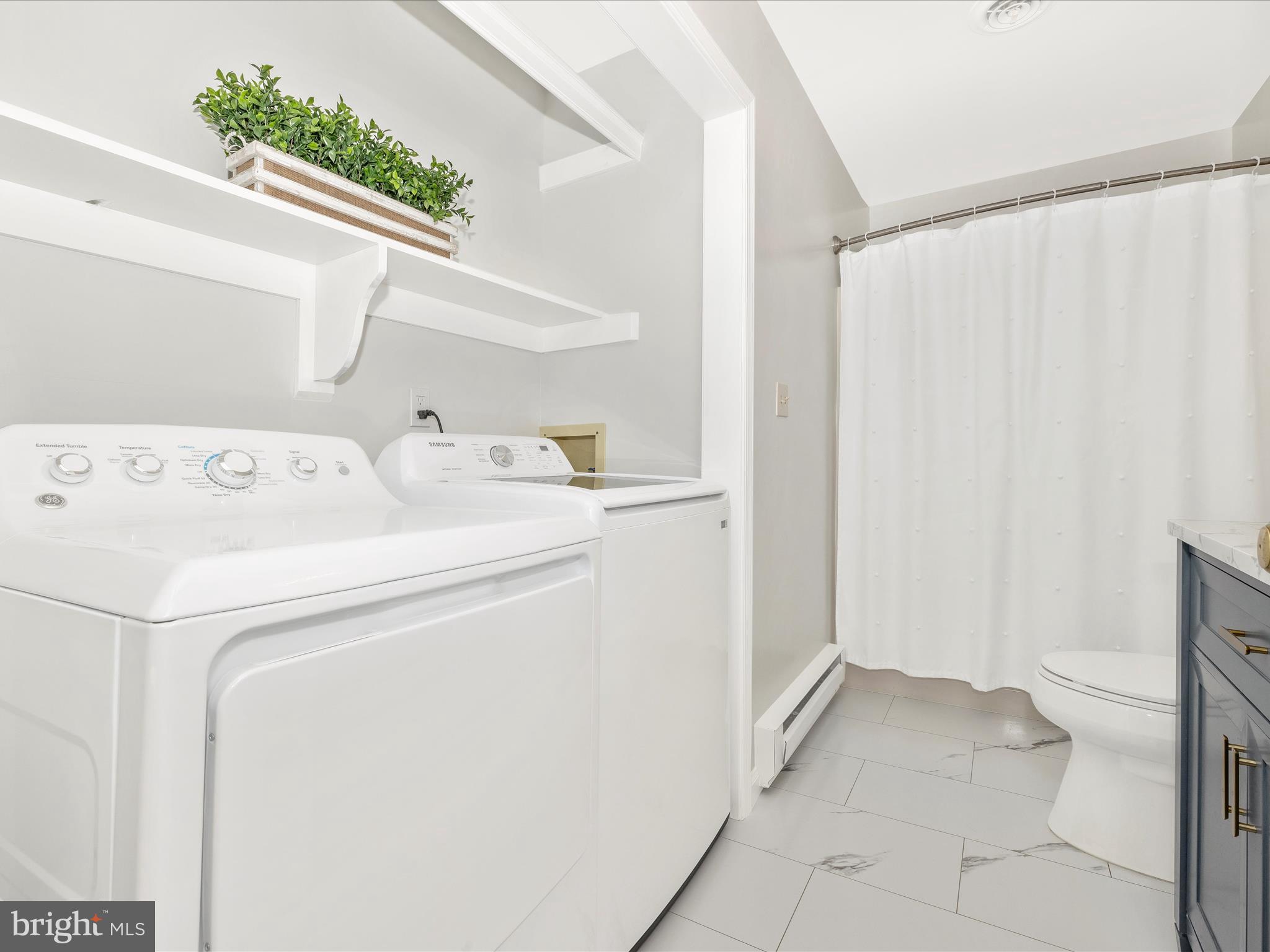 203 Sunset Avenue Mount Airy, MD 21771 - Photo 41 of 57 Laundry in Upper Level Bath