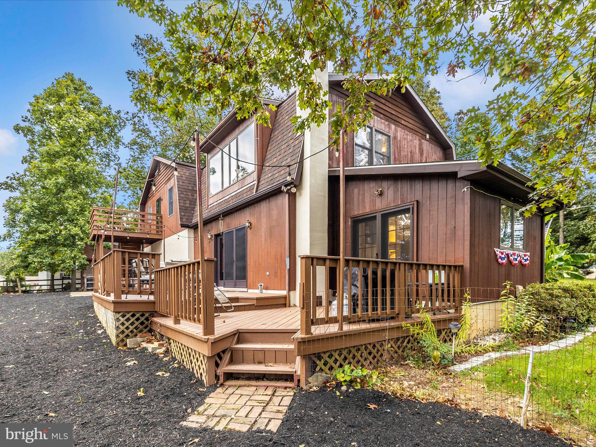 203 Sunset Avenue Mount Airy, MD 21771 - Photo 43 of 57 Rear Deck has Stairs to Yard