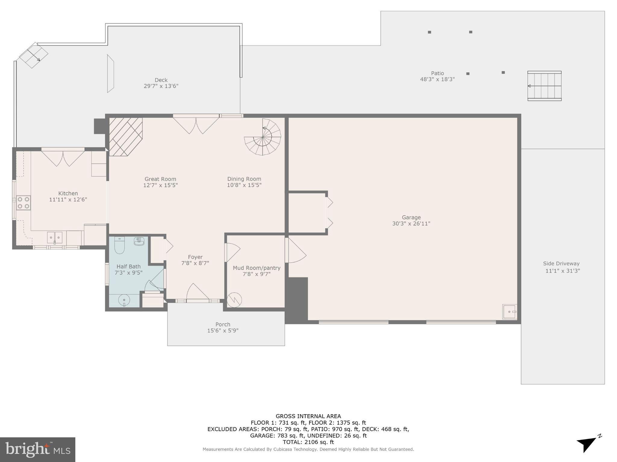203 Sunset Avenue Mount Airy, MD 21771 - Photo 55 of 57 Main Level Floor Plan