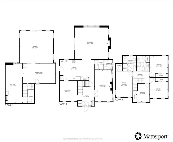 a picture of a floor plan