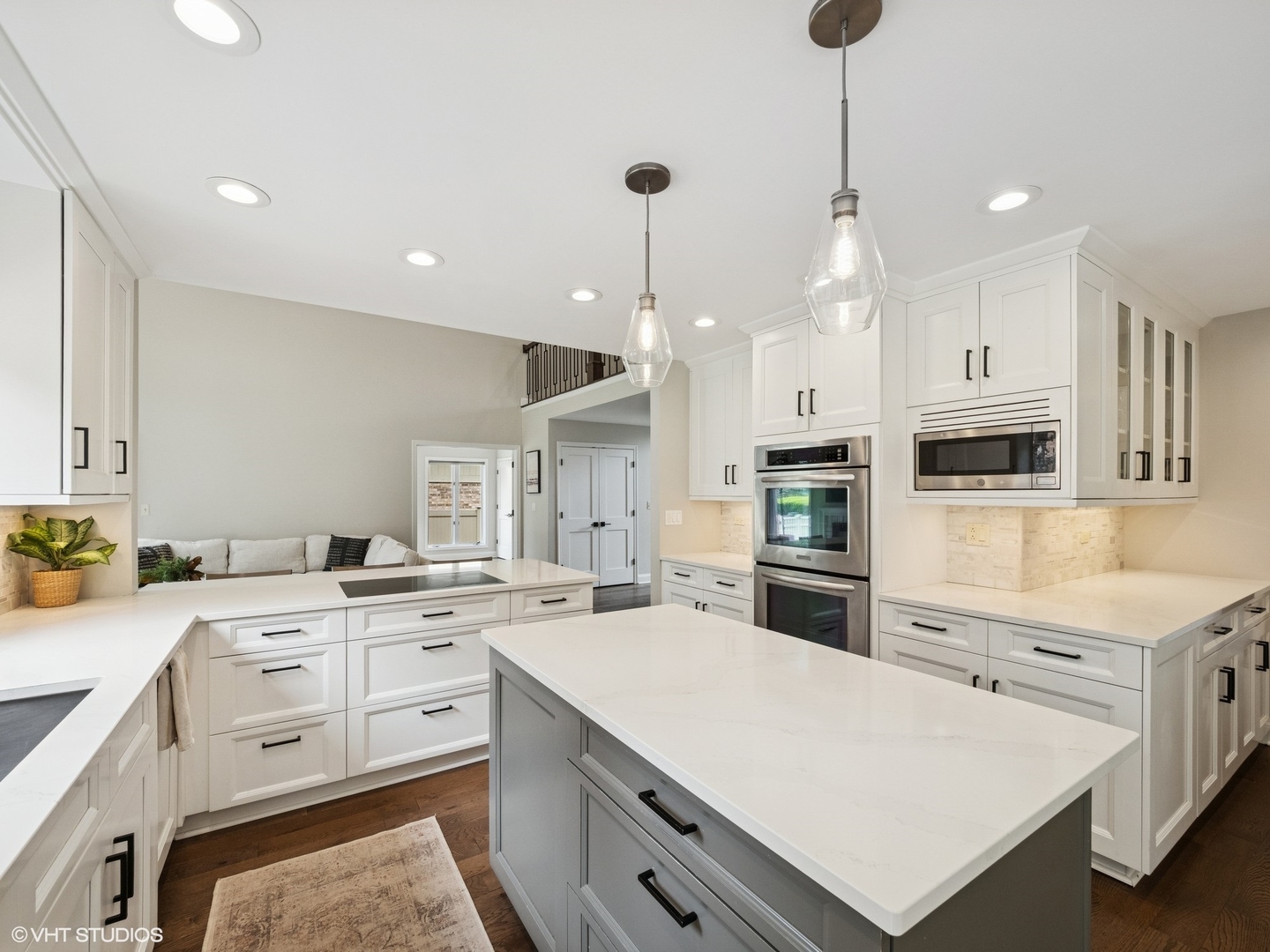 1002 Elmdale Road Glenview, IL 60025 - Photo 11 of 51 a kitchen with a sink a stove and cabinets