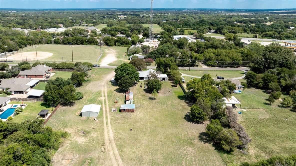 901 South Old Robinson Road Robinson, TX 76706 - Photo 38 of 55 an aerial view of a houses with a yard