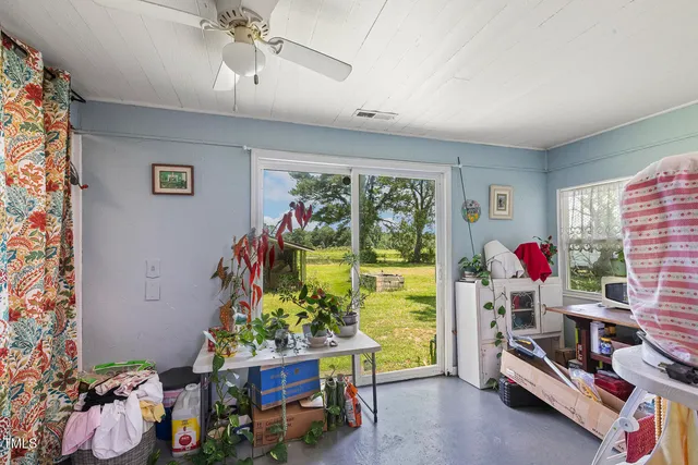 a view of storage and utility room