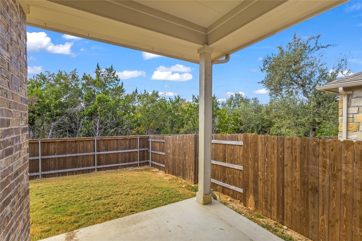 1925 Ruger Pass Leander, TX 78641 - Photo 24 of 26 a view of a backyard