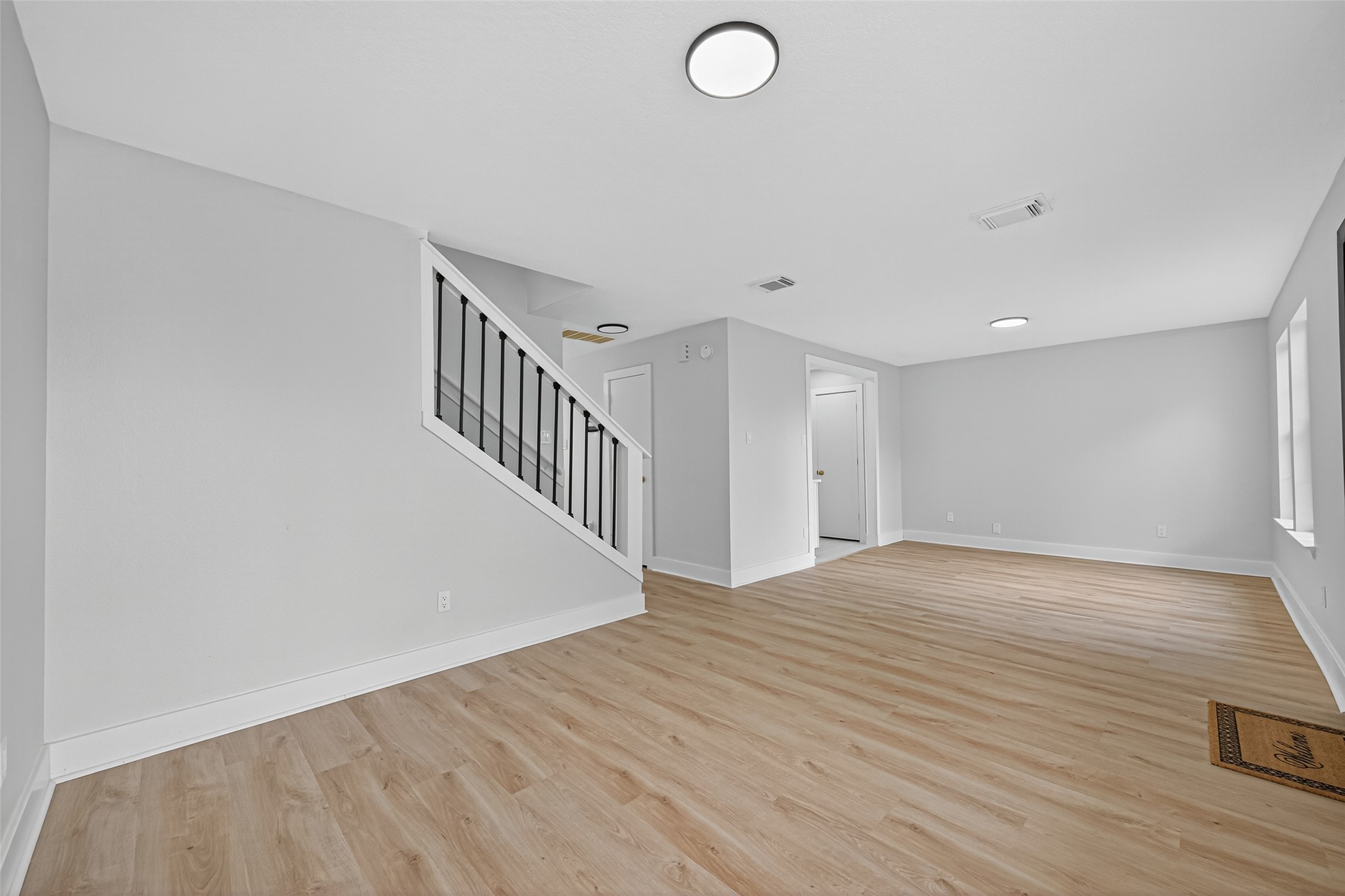 19515 Fletcher Way Drive Houston, TX 77073 - Photo 4 of 27 Alternate view of your living room. Half bath located in between both living areas.