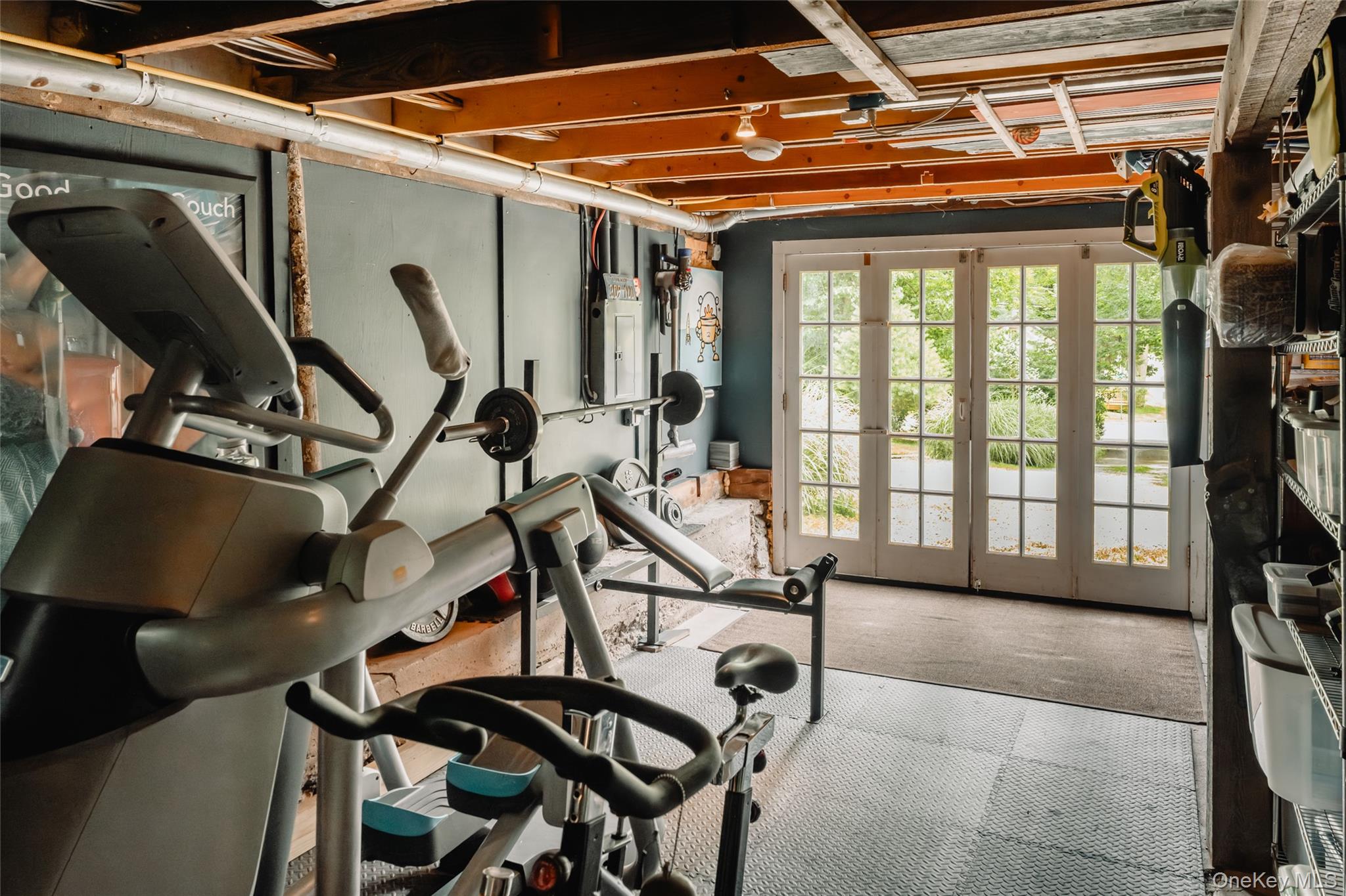 1680 Gulf Road North Branch, NY 12766 - Photo 30 of 45 Lower level of barn has a workout space