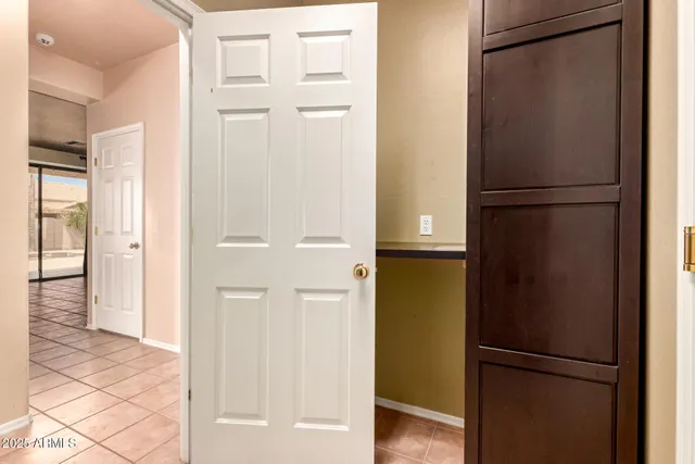 a view of a small space