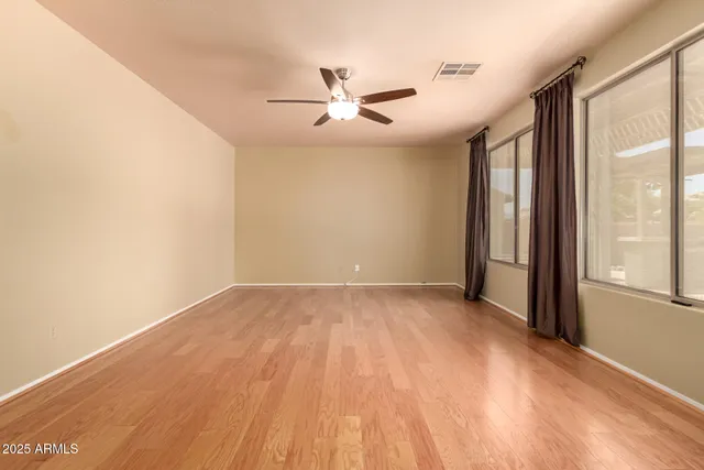 wooden floor in an empty room
