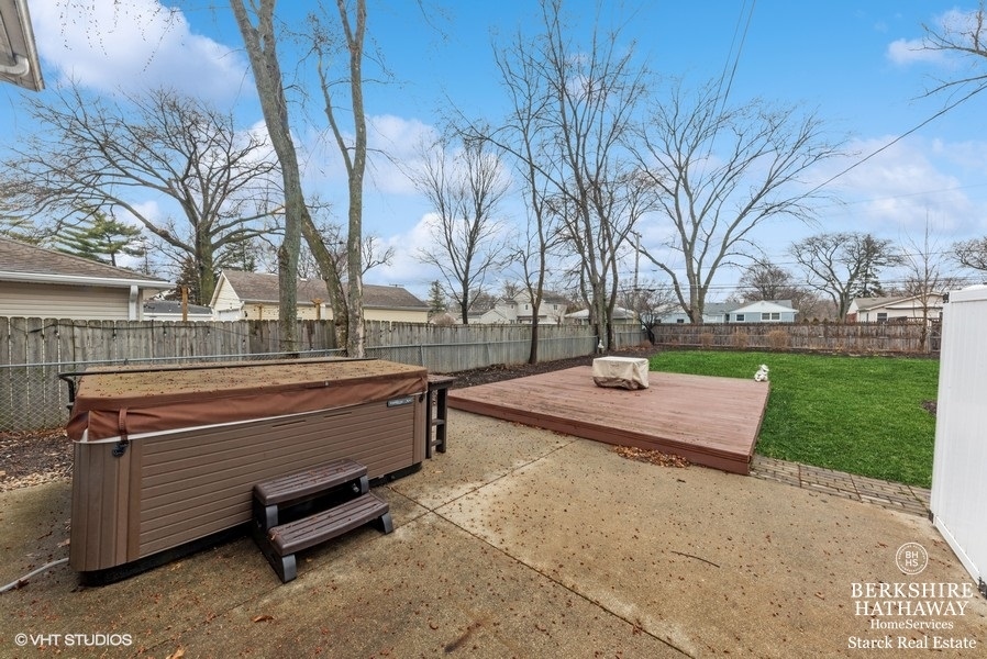 2408 George Street Rolling Meadows, IL 60008 - Photo 17 of 24 a park view with wooden benches