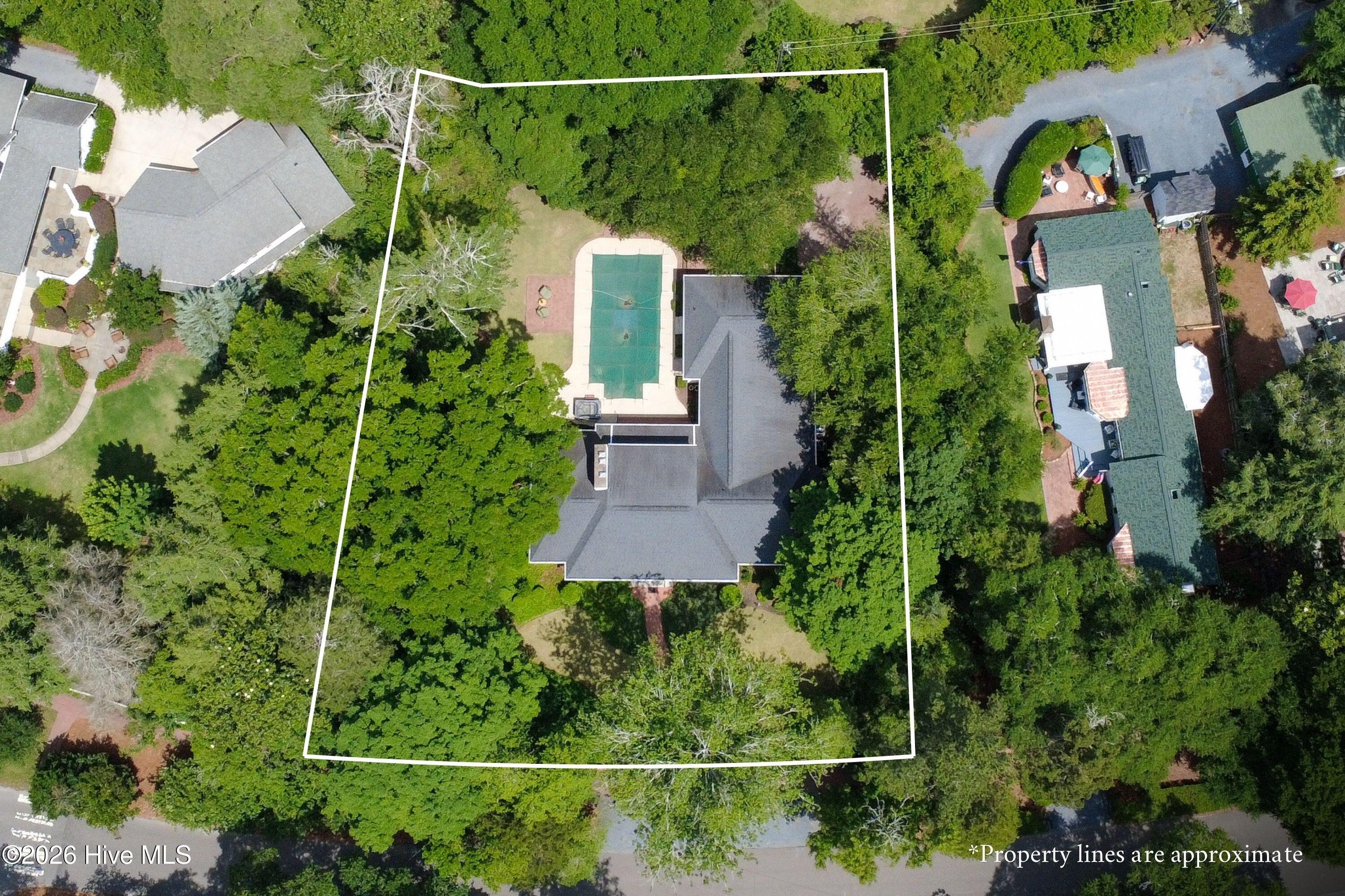 25 Magnolia Road Pinehurst, NC 28374 - Photo 69 of 73 Lot Lines