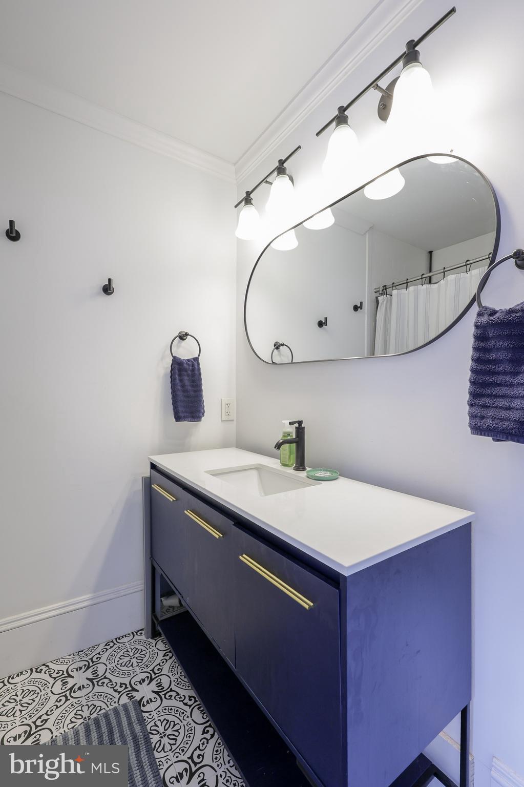 652 4th Street Lancaster, PA 17603 - Photo 26 of 39 Main bath w Upgraded vanity, mirrow and lights