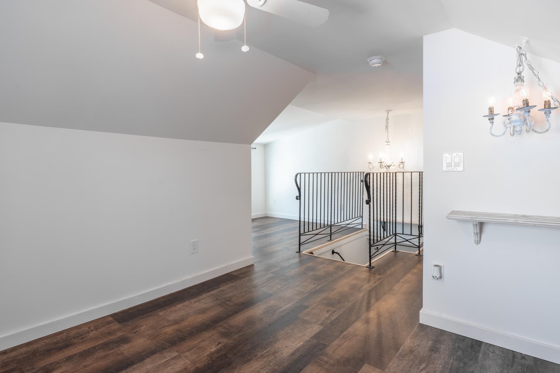 91 3rd Street Lee Vining, CA 93541 - Photo 24 of 44 a view of an empty room with wooden floor