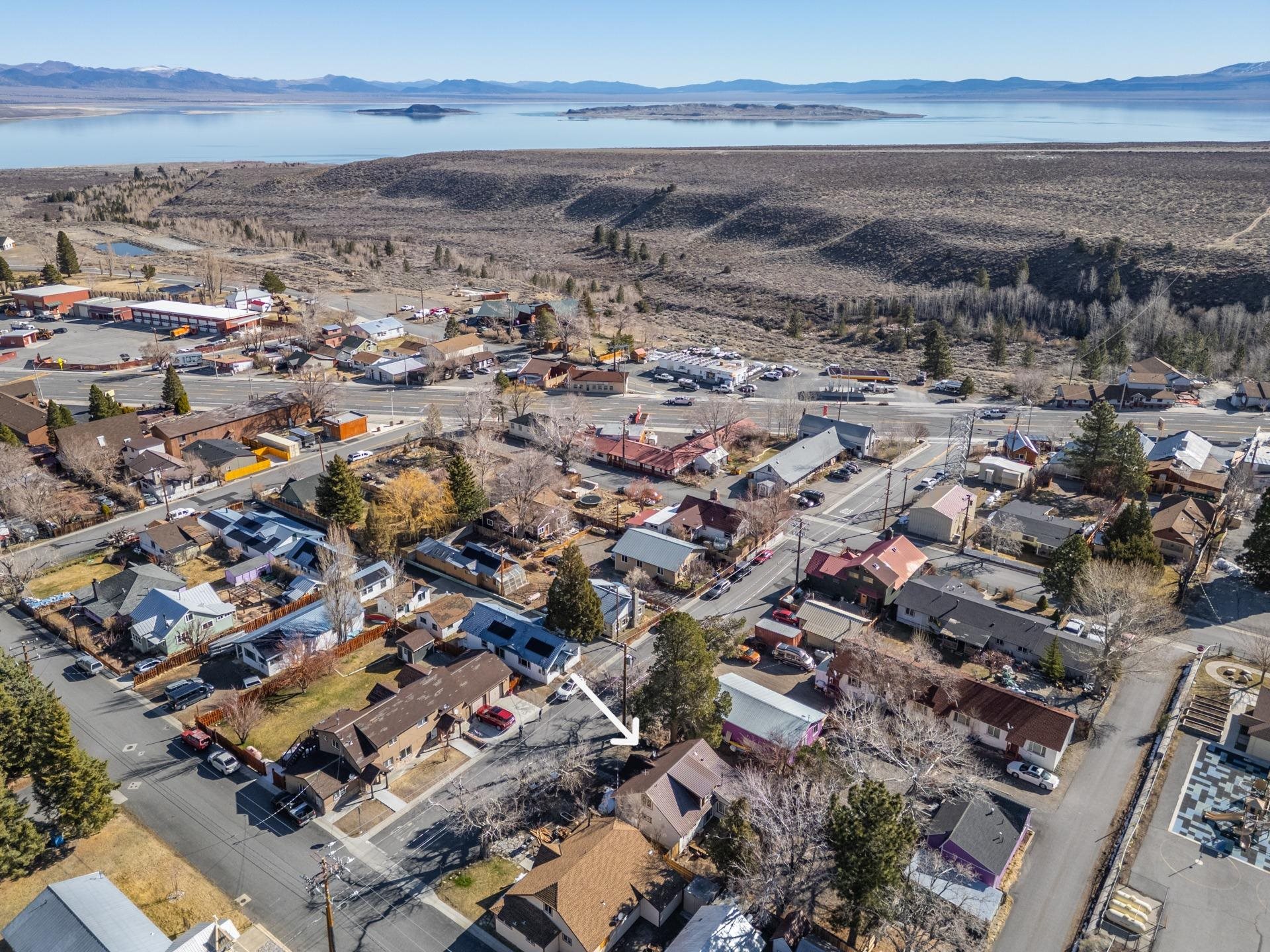 91 3rd Street Lee Vining, CA 93541 - Photo 44 of 44 an aerial view of a city