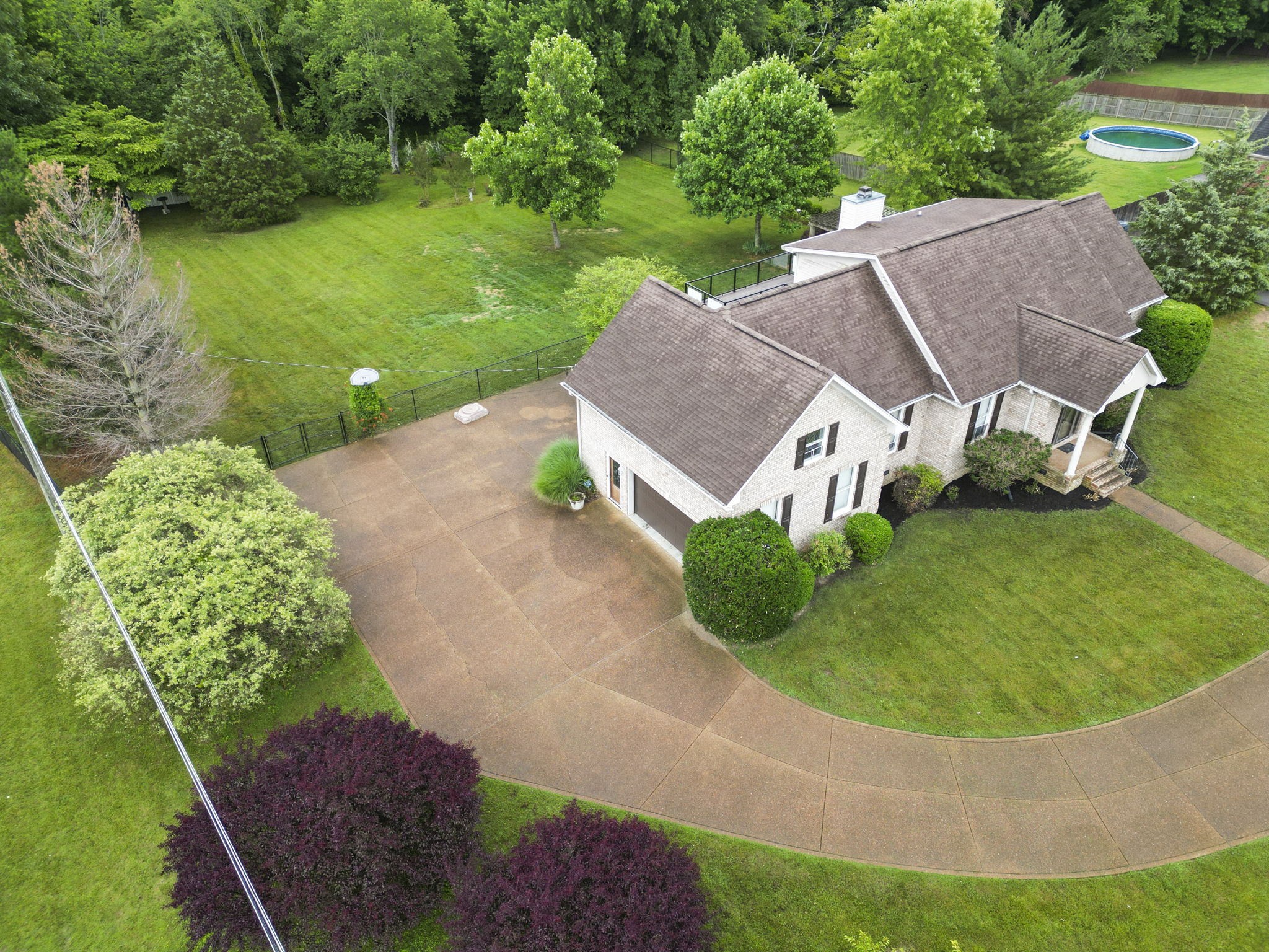 7144 Bidwell Road Joelton, TN 37080 - Photo 8 of 60 an aerial view of a house