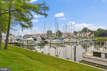 312 Blenny Lane Chester, MD 21619 - Photo 40 of 44 a view of a lake with houses