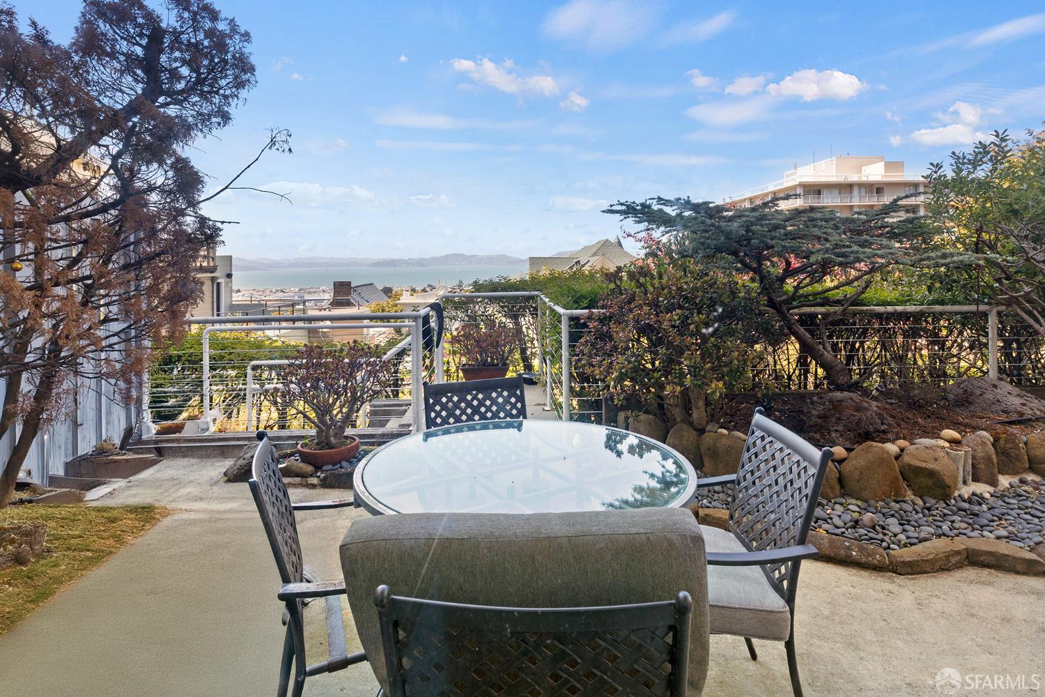 2040 Broadway, Unit 102 San Francisco, CA 94115 - Photo 13 of 16 a view of a chairs and table in the patio