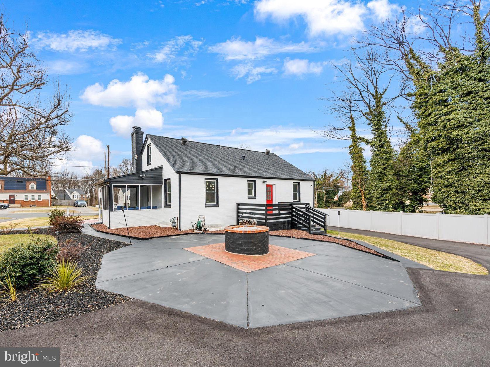 2410 Ritchie Road District Heights, MD 20747 - Photo 40 of 46 Rear/Fire pit