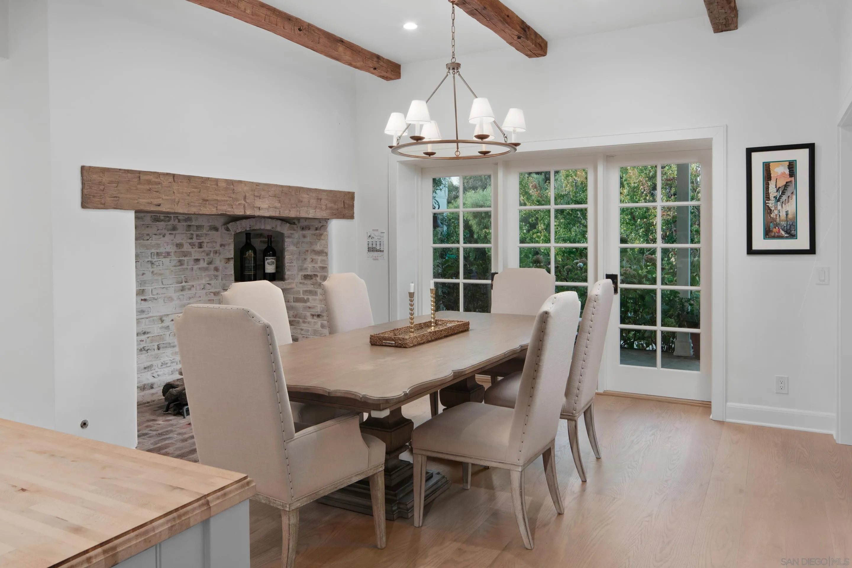 6502 Via Vista Canada Rancho Santa Fe, CA 92067 - Photo 18 of 55 a view of a dining room with furniture window and outside view