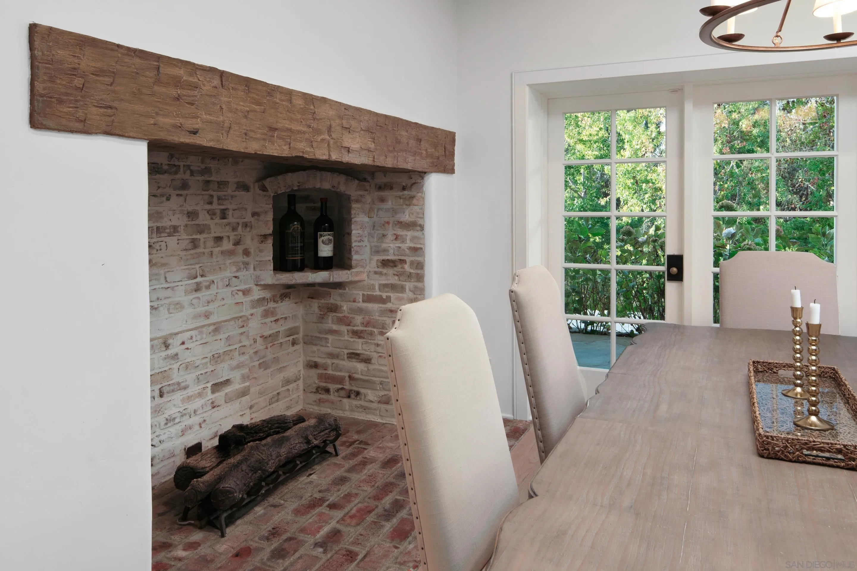 6502 Via Vista Canada Rancho Santa Fe, CA 92067 - Photo 19 of 55 a living room with furniture and a fireplace