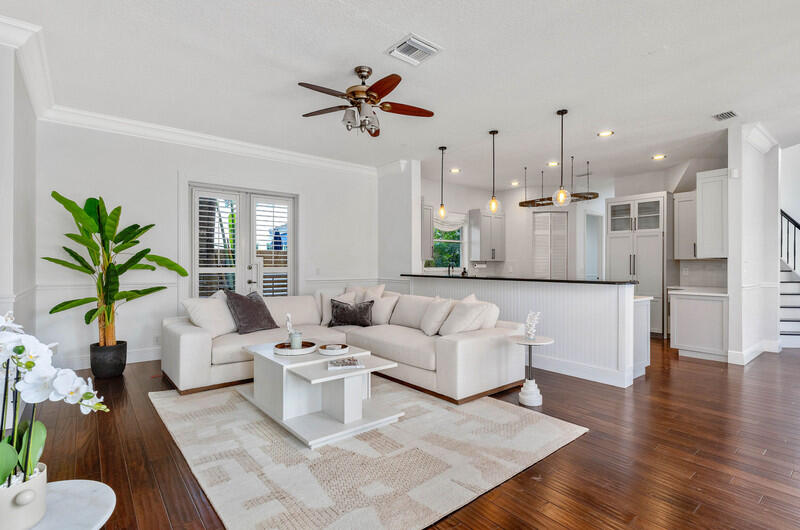 1710 Southwest 2nd Avenue Boca Raton, FL 33432 - Photo 3 of 29 a living room with furniture and a large window