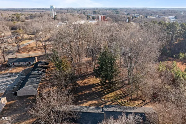 a view of city and mountain