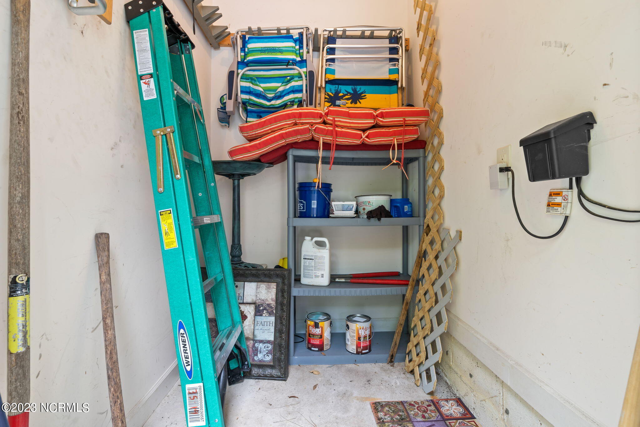 1663 Bent Tree Trail Southwest Ocean Isle Beach, NC 28469 - Photo 44 of 51 Storage Closet on back of house