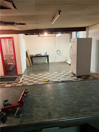 a view of front door