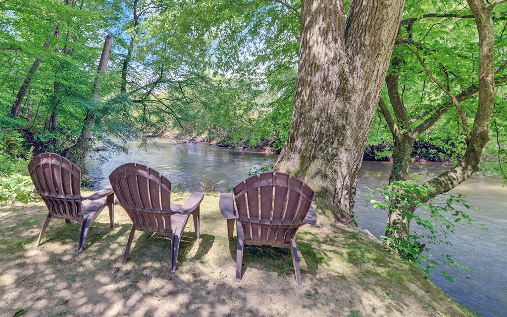 321 Call-Wright Road Ellijay, GA 30540 - Photo 47 of 92 a view of a chairs in backyard of the house