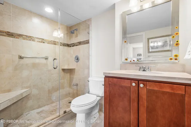 a view of beach and ocean