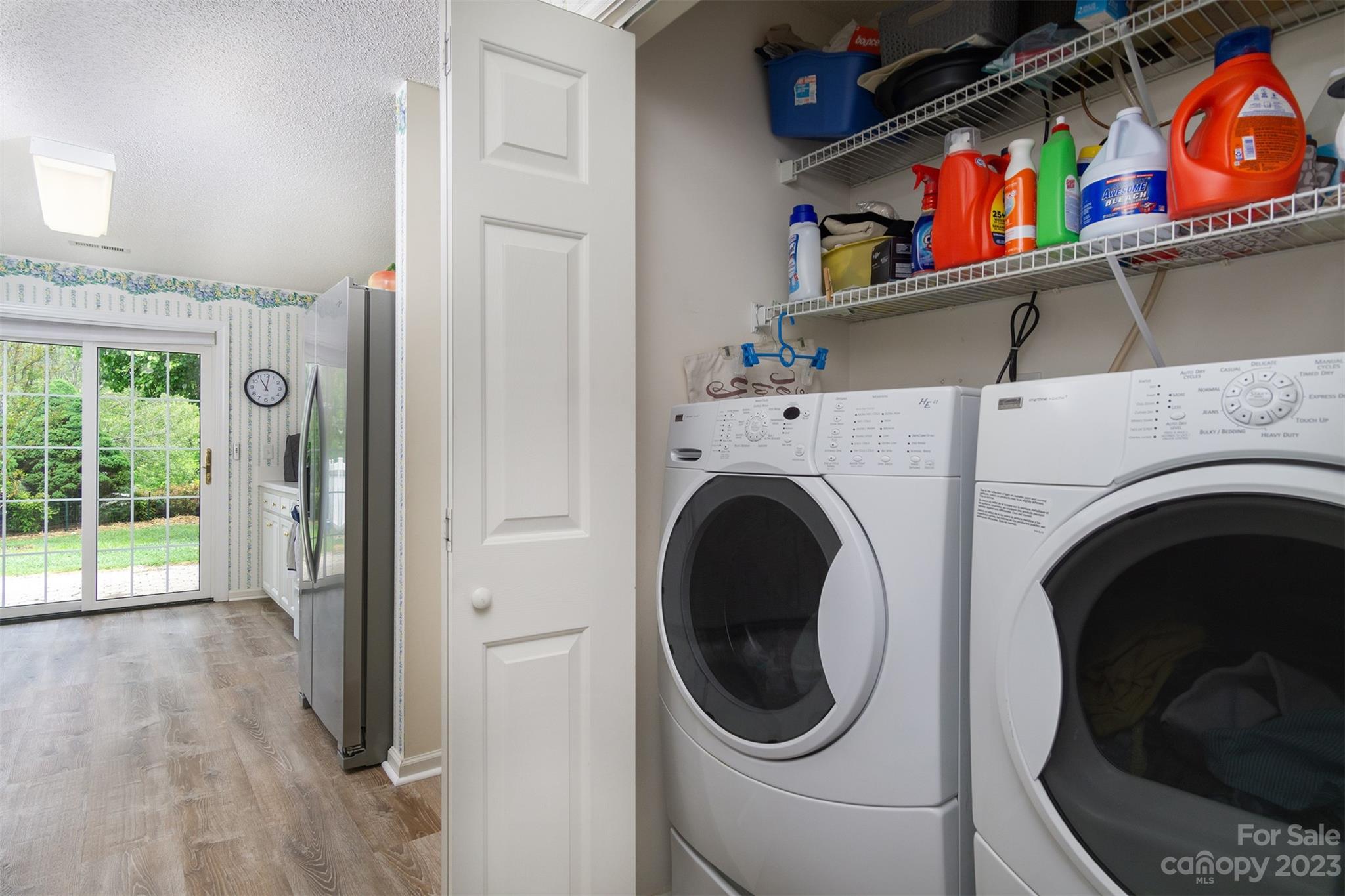 19 Briarbrook Road Fletcher, NC 28732 - Photo 33 of 46 a utility room with dryer and washer