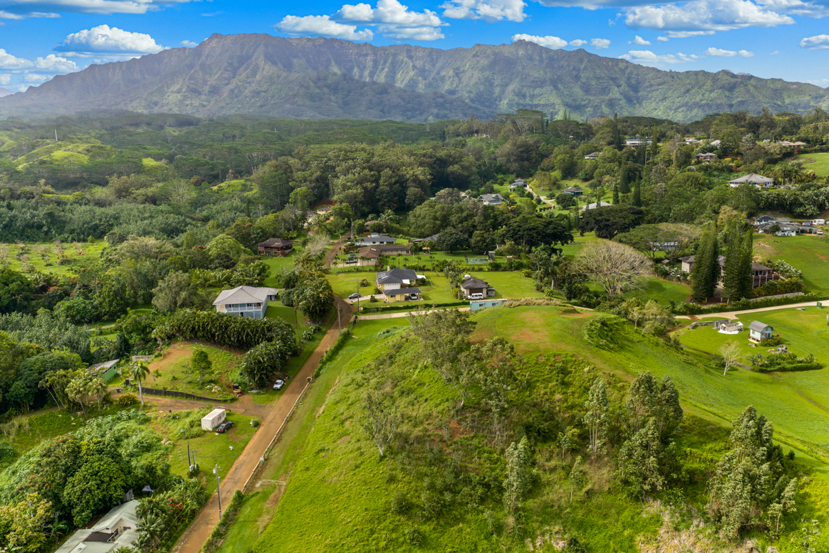 6630 Kipapa Road Kapaa, HI 96746 - Photo 20 of 20 a view of a lush green hillside and houses
