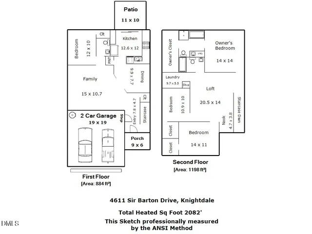 $392,000 | 4611 Sir Barton Drive, Knightdale, NC 27545