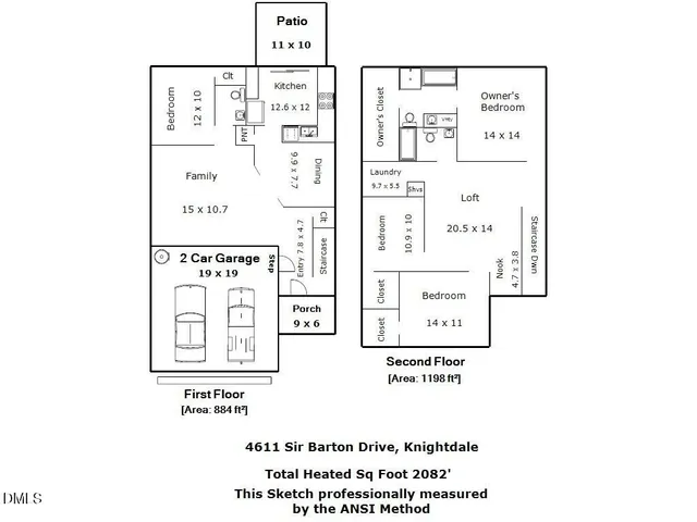 $392,000 | 4611 Sir Barton Drive, Knightdale, NC 27545