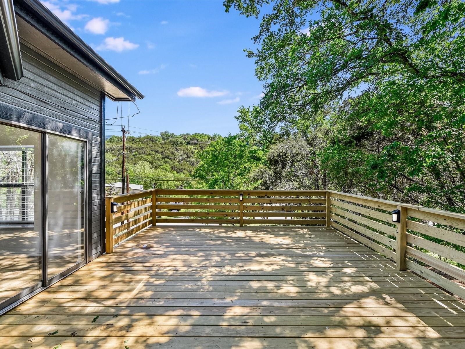 2712 Geronimo Trail Austin, TX 78734 - Photo 27 of 31 a view of a yard with wooden fence