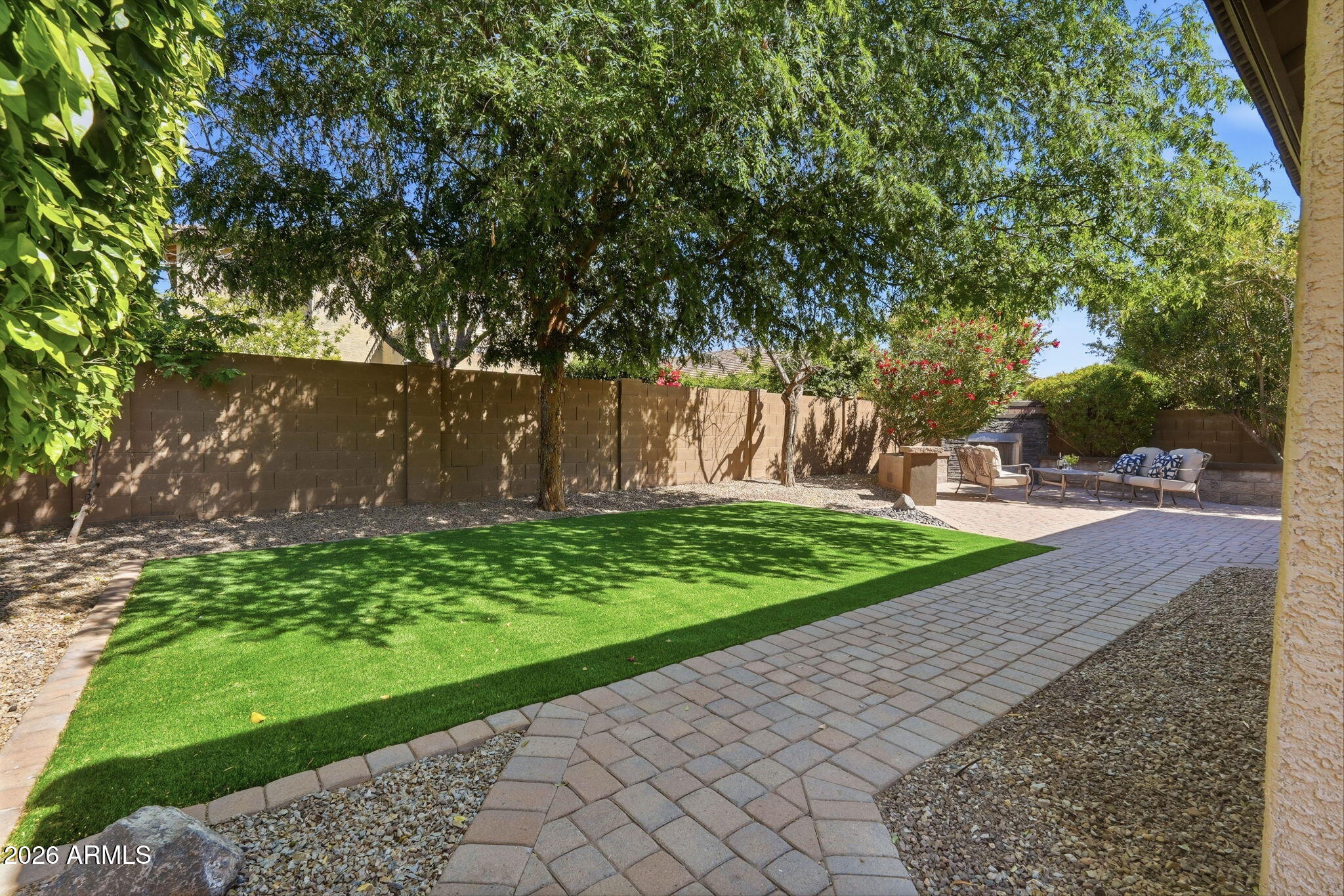 2698 East Boston Street Gilbert, AZ 85295 - Photo 31 of 37 Spacious Backyard with Turf