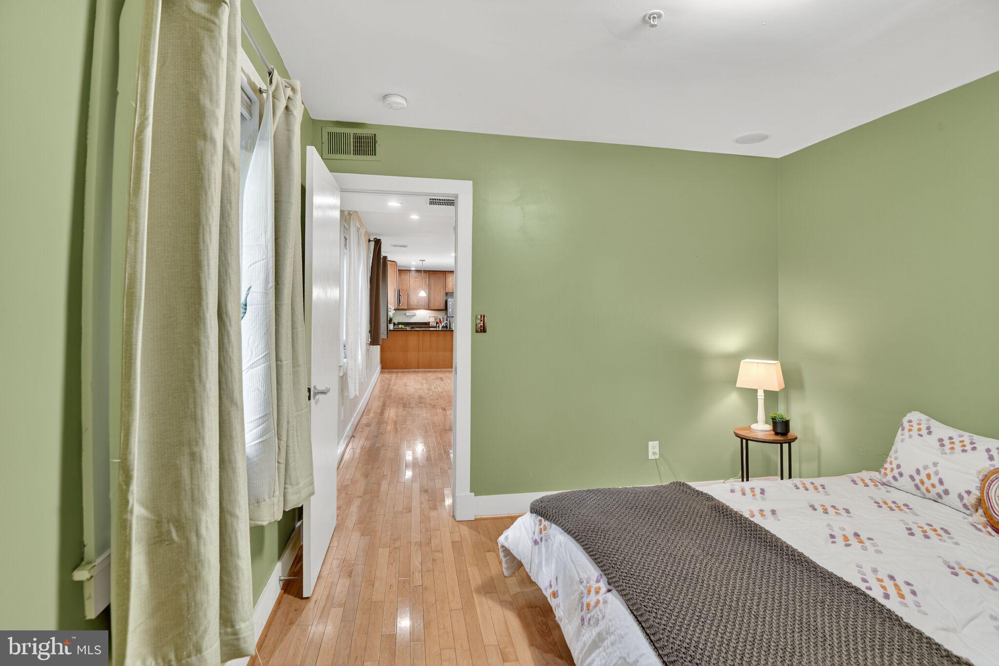 1323 K Street Southeast, Unit 203 Washington, DC 20003 - Photo 10 of 25 Bedroom separated from living space