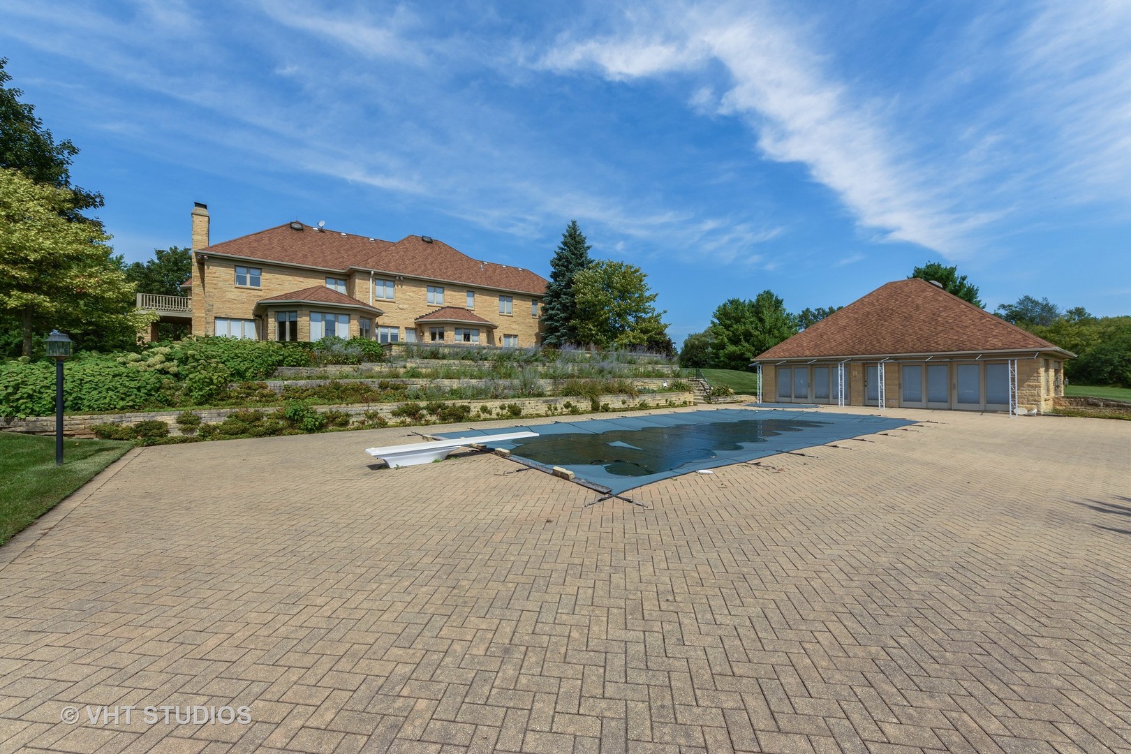 215 West Dundee Road Barrington, IL 60010 - Photo 31 of 34 a view of swimming pool with a yard