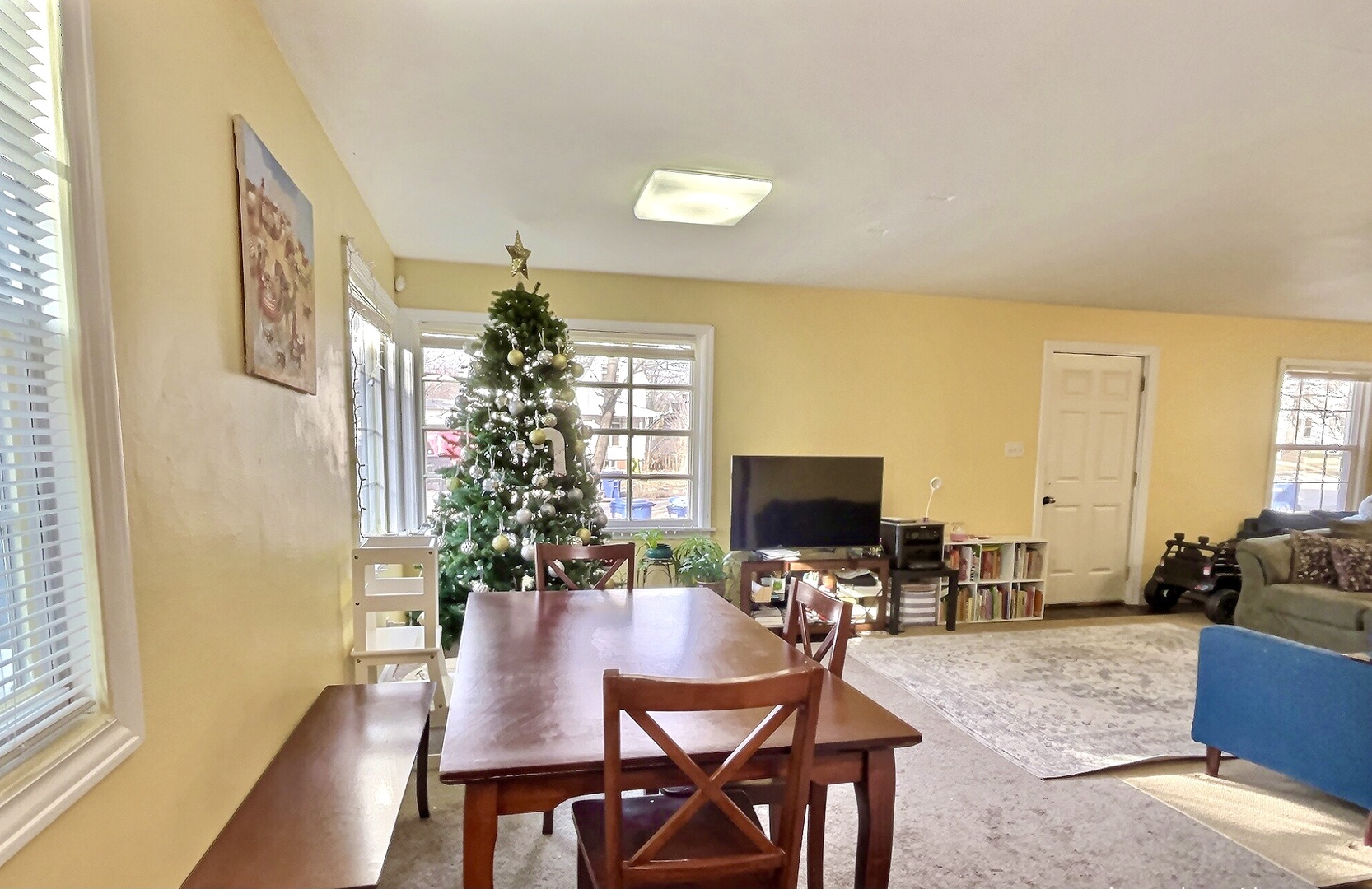 712 South 4th Street DeKalb, IL 60115 - Photo 6 of 25 a view of a livingroom with furniture window and wooden floor