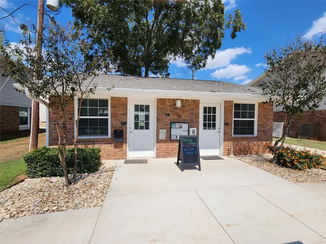 a house view with a sitting space