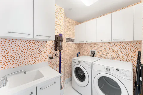 a view of a city with tall buildings