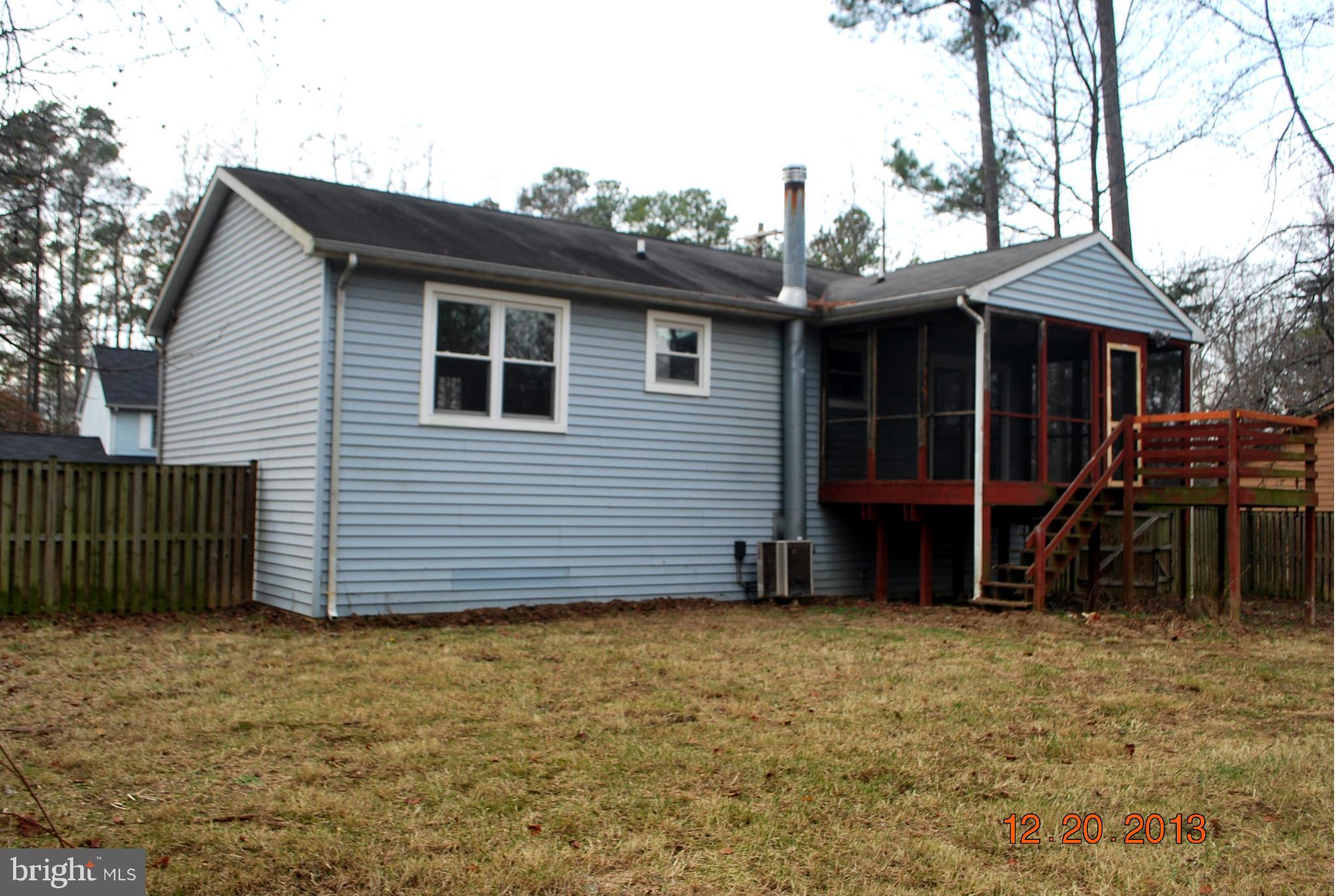 11538 San Rafael Road Lusby, MD 20657 - Photo 29 of 30 Exterior (Rear)