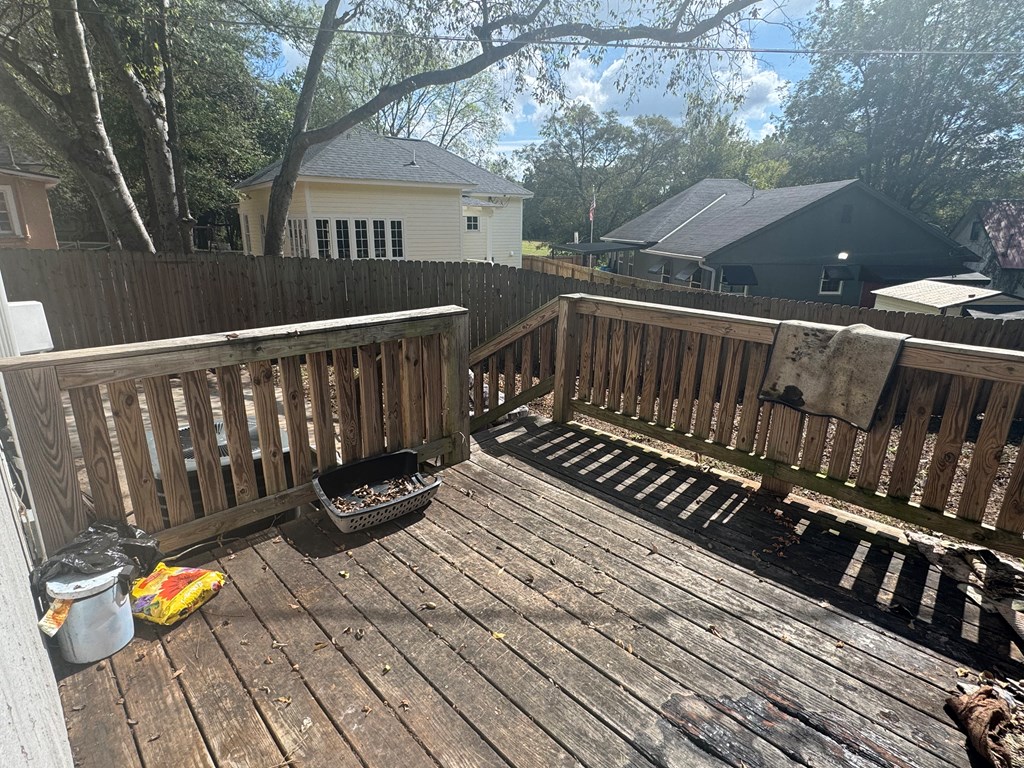 16 29th Street Columbus, GA 31904 - Photo 8 of 12 a view of wooden deck