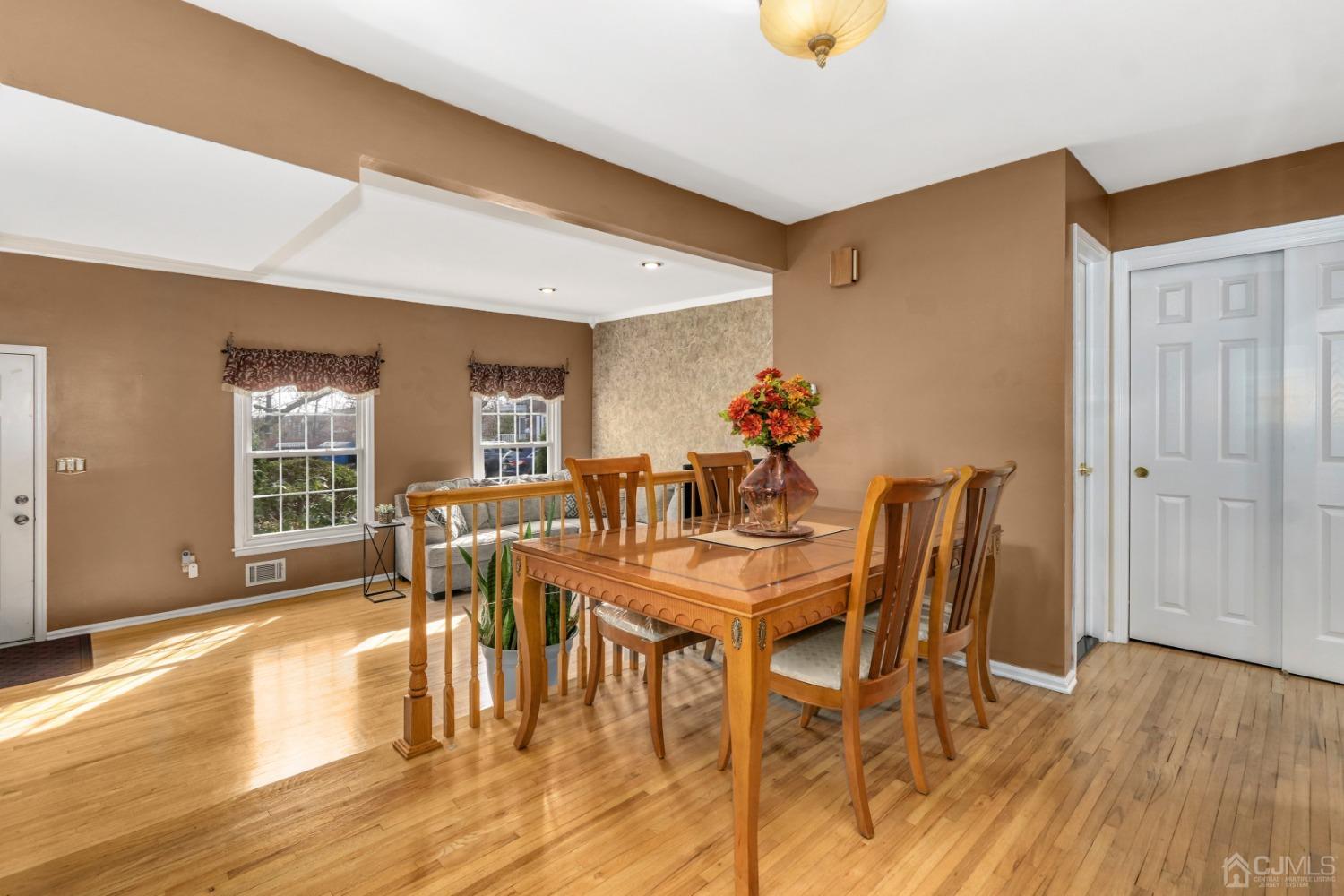 165 Howell Avenue Fords, NJ 08863 - Photo 7 of 31 a view of a dining room with furniture and wooden floor
