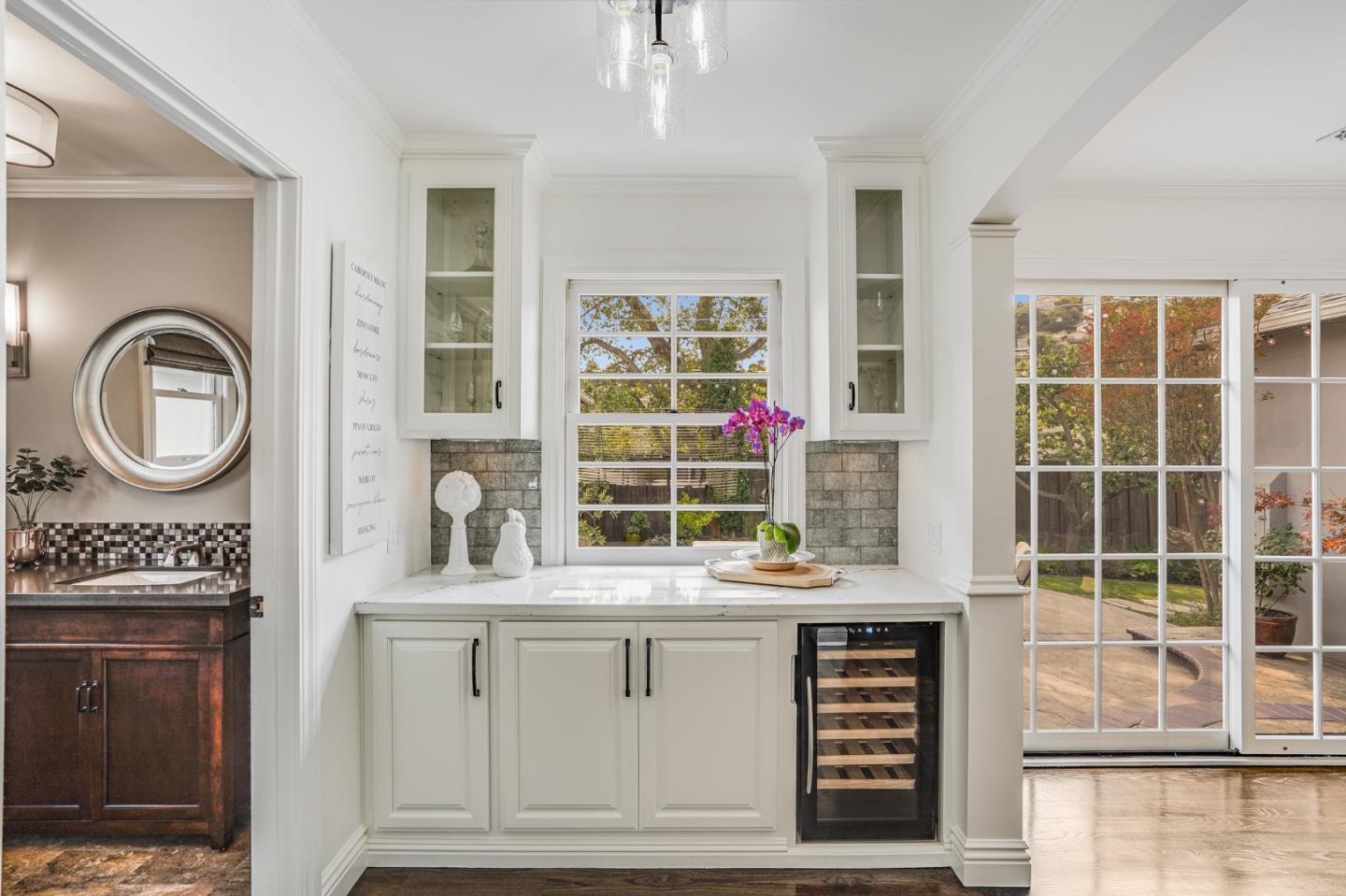 100 Chestnut Street San Carlos, CA 94070 - Photo 19 of 45 a kitchen with a stove a sink and a window