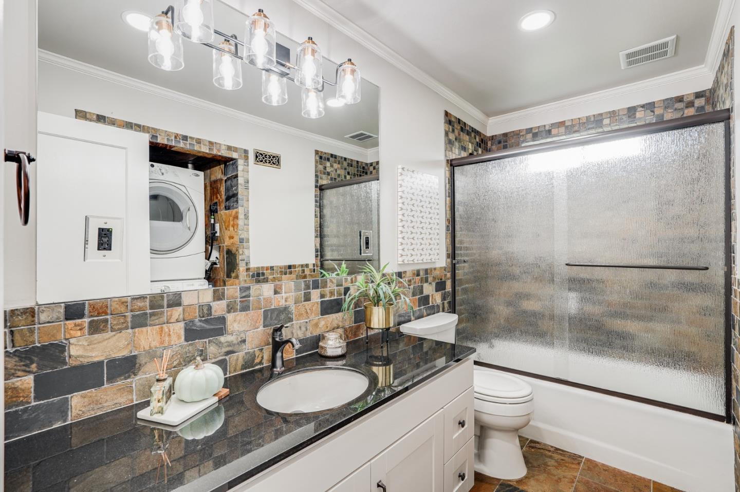 100 Chestnut Street San Carlos, CA 94070 - Photo 26 of 45 a bathroom with a sink a toilet and shower