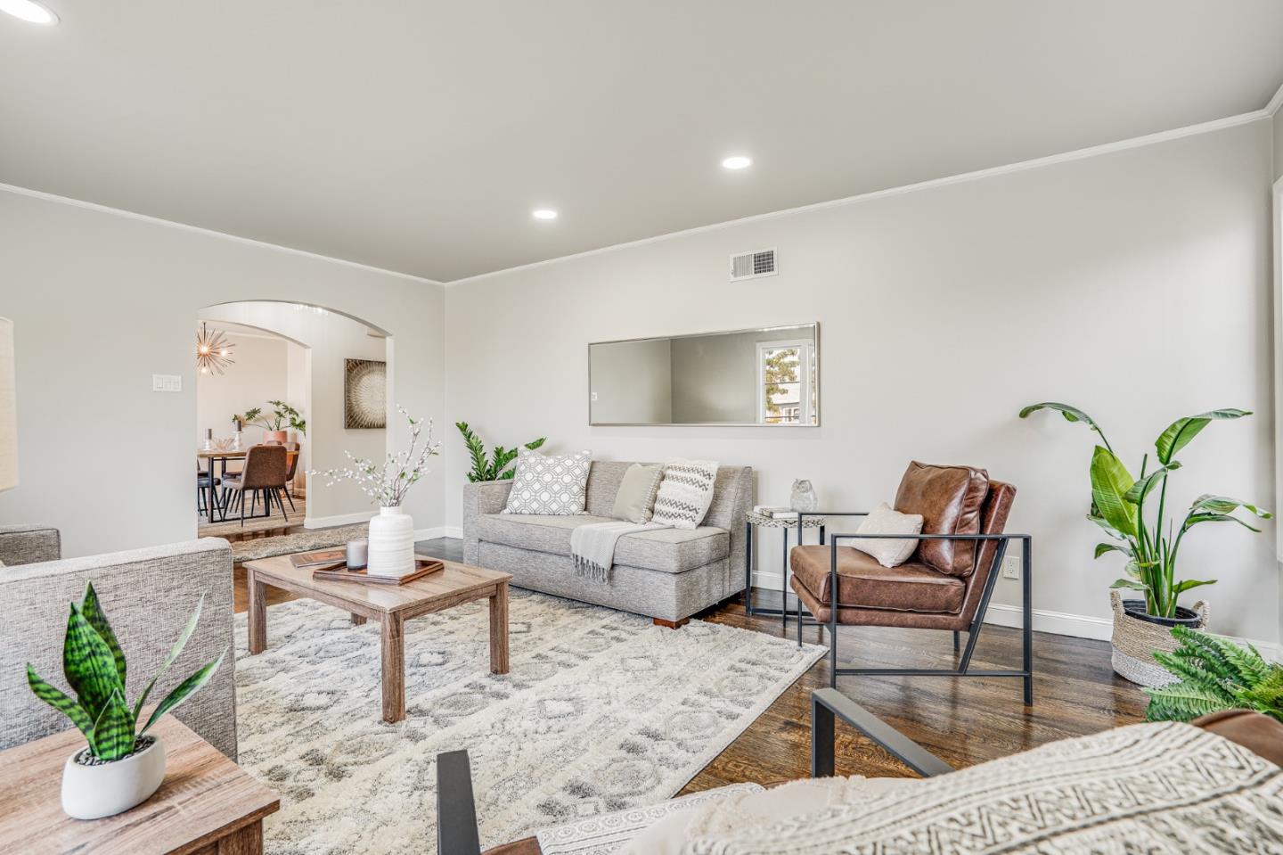 100 Chestnut Street San Carlos, CA 94070 - Photo 7 of 45 a living room with furniture and wooden floor